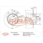 Piduriketas FREMAX BD-6474
