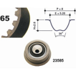 Hammasrihma komplekt MAPCO 73501