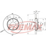Piduriketas FREMAX BD-8027