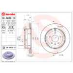 Piduriketas BREMBO 09.A629.11