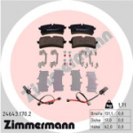 Piduriklotsi komplekt, ketaspidur ZIMMERMANN 24643.170.2