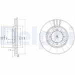 Piduriketas DELPHI BG2628
