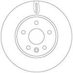 Piduriketas TRW DF6819