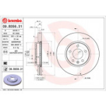 Piduriketas BREMBO 09.B356.31