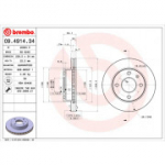 Piduriketas BREMBO 09.4914.34