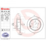 Piduriketas BREMBO 08.A114.31