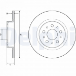 Piduriketas DELPHI BG4690C