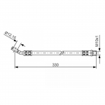 Pidurivoolik BOSCH 1 987 476 365