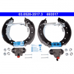 Piduriklotside komplekt ATE 03.0520-3517.3