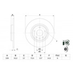 Piduriketas BOSCH 0 986 479 E57