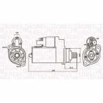 Starter MAGNETI MARELLI 063721405010
