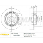 Piduriketas FREMAX BD-1558
