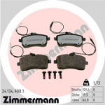 Piduriklotsi komplekt,ketaspidur ZIMMERMANN 24134.900.1