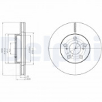 Piduriketas DELPHI BG4290