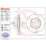 Piduriketas BREMBO 09.C655.11