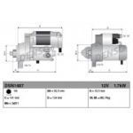 Starter DENSO DSN1487