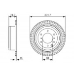 Piduriketas BOSCH 0 986 479 T90