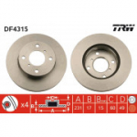 Piduriketas TRW DF4315