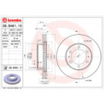 Piduriketas BREMBO 09.B461.11