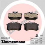 Piduriklotsi komplekt, ketaspidur ZIMMERMANN 20961.160.1