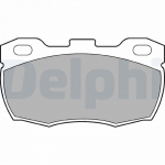 Piduriklotsi komplekt, ketaspidur DELPHI LP506