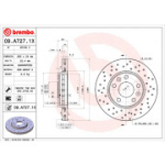 Piduriketas BREMBO 09.A727.1X