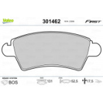 Piduriklotsi komplekt, ketaspidur VALEO 301462