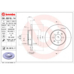 Piduriketas BREMBO 08.6918.11