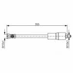 Pidurivoolik BOSCH 1 987 476 751