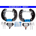 Piduriklotside komplekt ATE 03.0520-3417.3