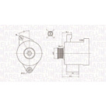 Generaator MAGNETI MARELLI 063731796010