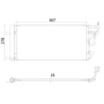 Kondensaator, kliimaseade MAHLE ORIGINAL AC 956 000S