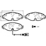 Piduriklotsi komplekt, ketaspidur HELLA 8DB 355 020-191