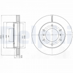 Piduriketas DELPHI BG4229