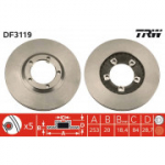 Piduriketas TRW DF3119
