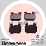 Piduriklotsi komplekt, ketaspidur ZIMMERMANN 24315.168.1