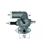 Termostaat, jahutusvedelik MAHLE ORIGINAL TI 133 88D