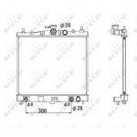 Radiaator, mootorijahutus NRF 53535
