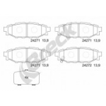Piduriklotsi komplekt, ketaspidur BRECK 24271 00 702 10