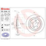 Piduriketas BREMBO 08.C248.11