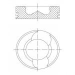 Kolvid MAHLE ORIGINAL 030 98 00
