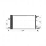 Kondensaator, kliimaseade AVA Clever Choice OLA5499D