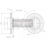 Piduriketas MAXGEAR 19-3218