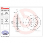 Piduriketas BREMBO 09.A357.10