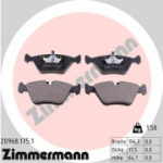 Piduriklotsi komplekt, ketaspidur ZIMMERMANN 20968.175.1