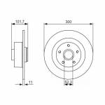 Piduriketas BOSCH 0 986 479 573