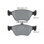 Piduriklotsi komplekt, ketaspidur TEXTAR 2141101