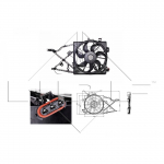 Ventilaator, mootorijahutus NRF 47014