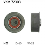 Pingutusrull, hammasrihm SKF VKM 72303