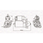 Starter MAGNETI MARELLI 063721412010